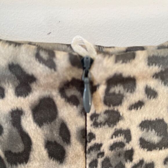 Lucia Leopard Print Silk-like A-Line Midi Skirt - Picture 5 of 8